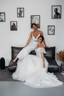 time to shine bridal wear