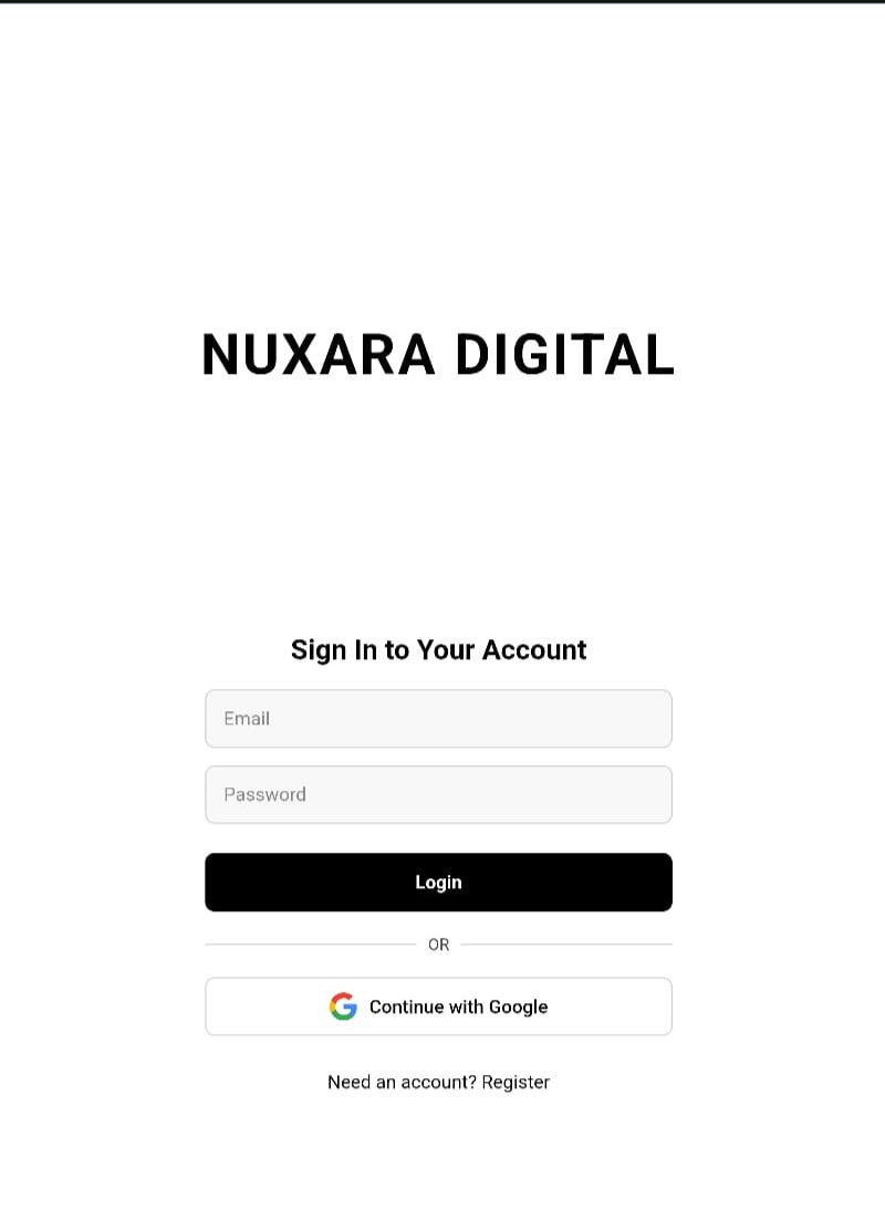 NUXARA DIGITAL BUSINESS CARD