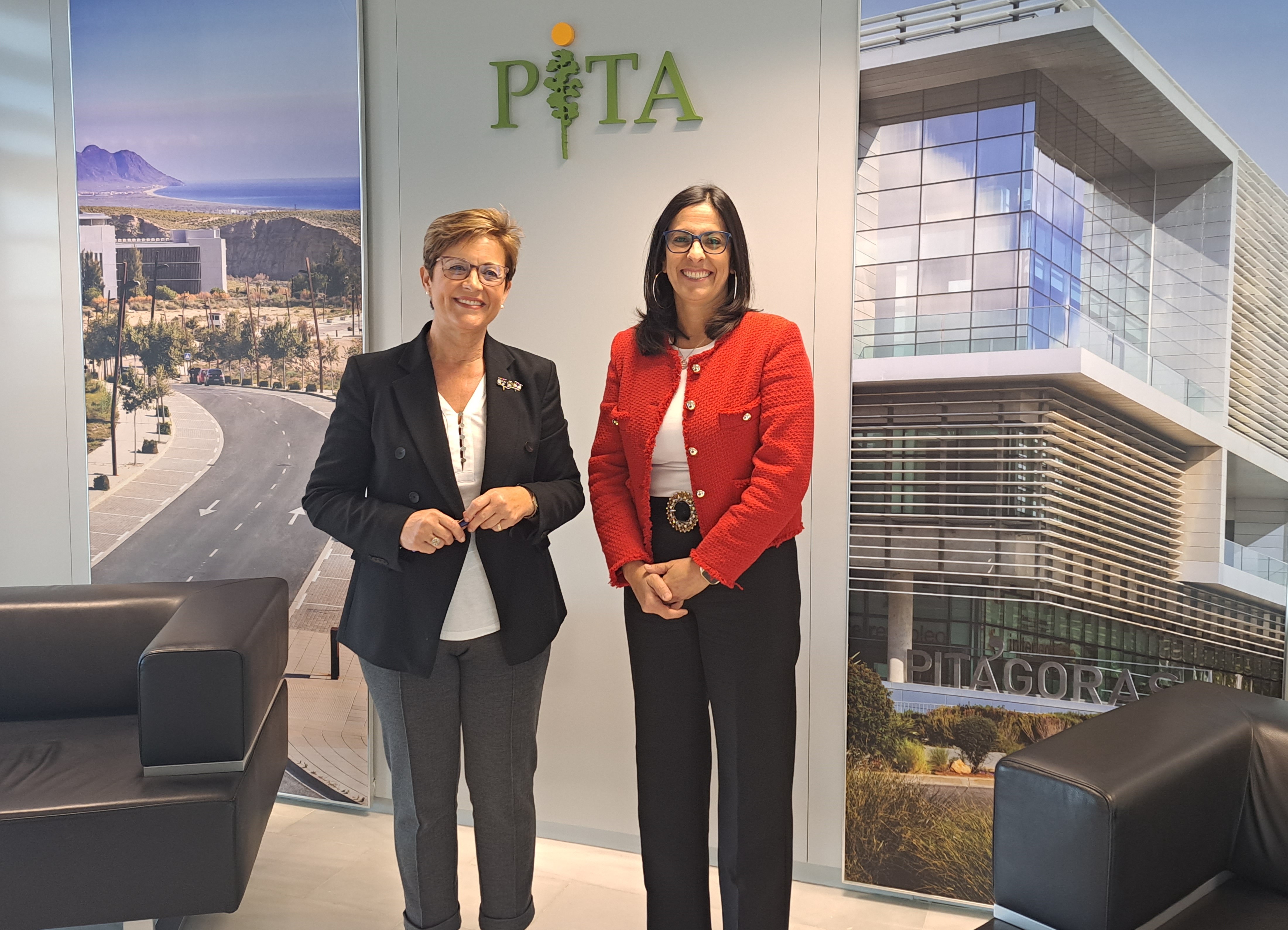 Encuentro con la directora del PITA, parque referente del ‘Modelo Almería’