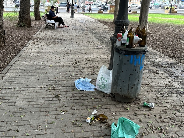 La pasividad de la alcaldesa obliga al PSOE a llevar de nuevo a Pleno el hartazgo de los vecinos del parque de la Policía Nacional