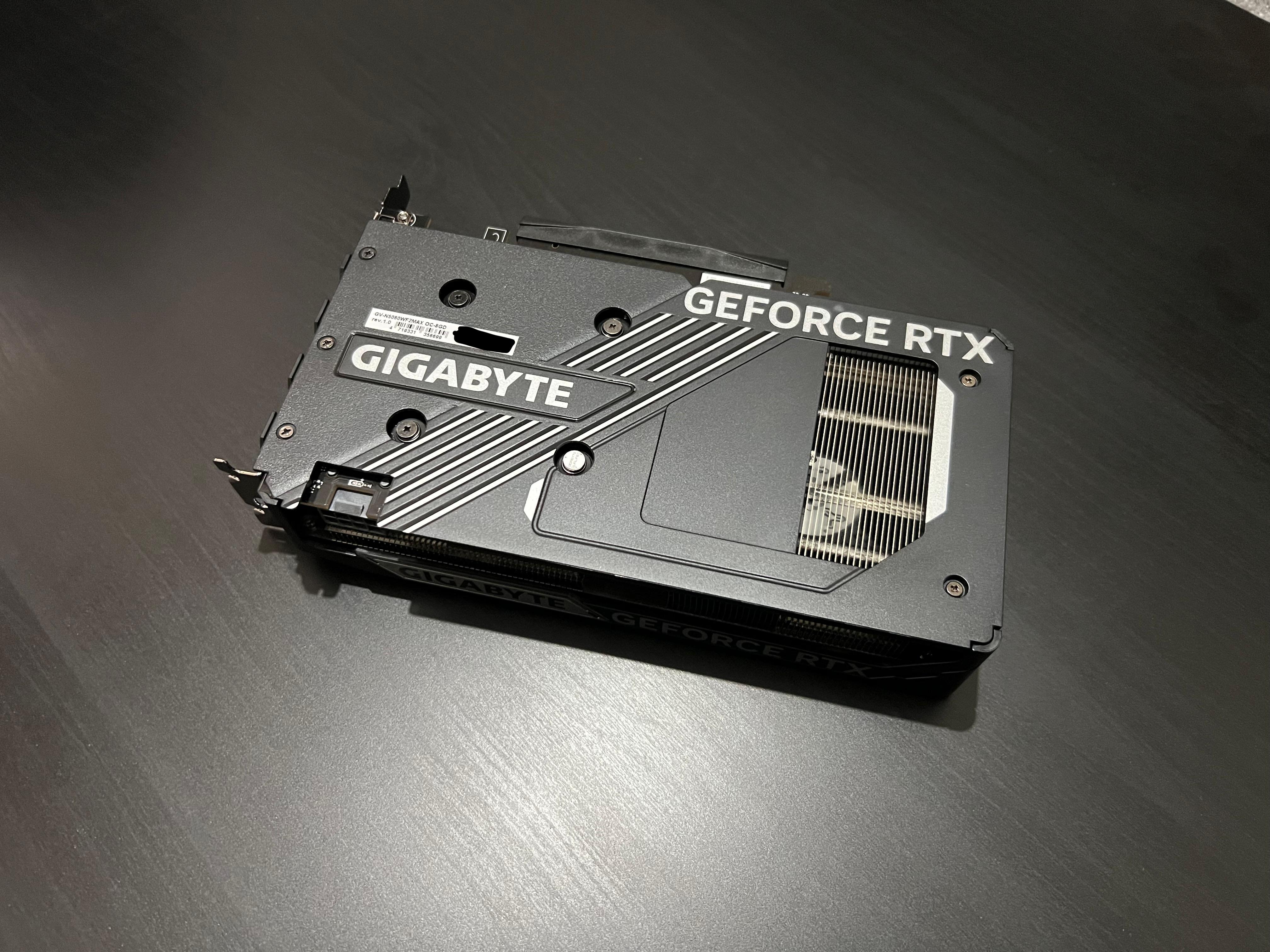RTX 5060 Backplate