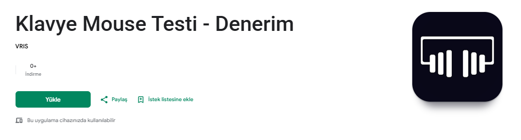 Denerim Test Mobil Uygulaması Play Store'da Yayınlandı! kapak görseli