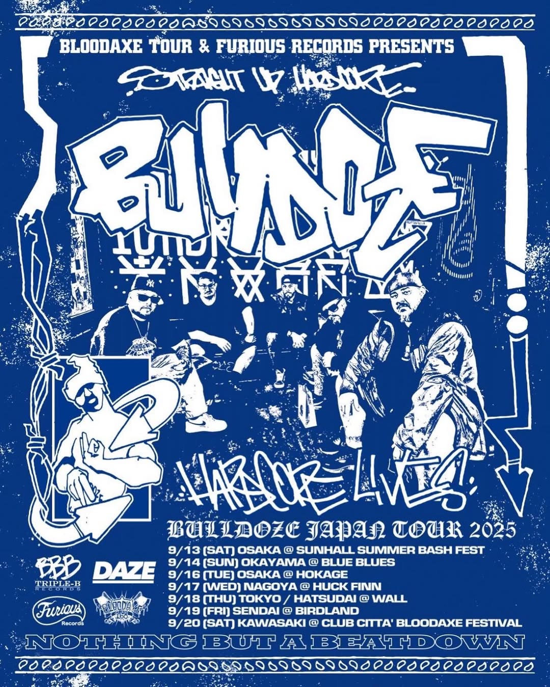Preview image of 【BULLDOZE JAPAN TOUR 2025決定💥💥💥】