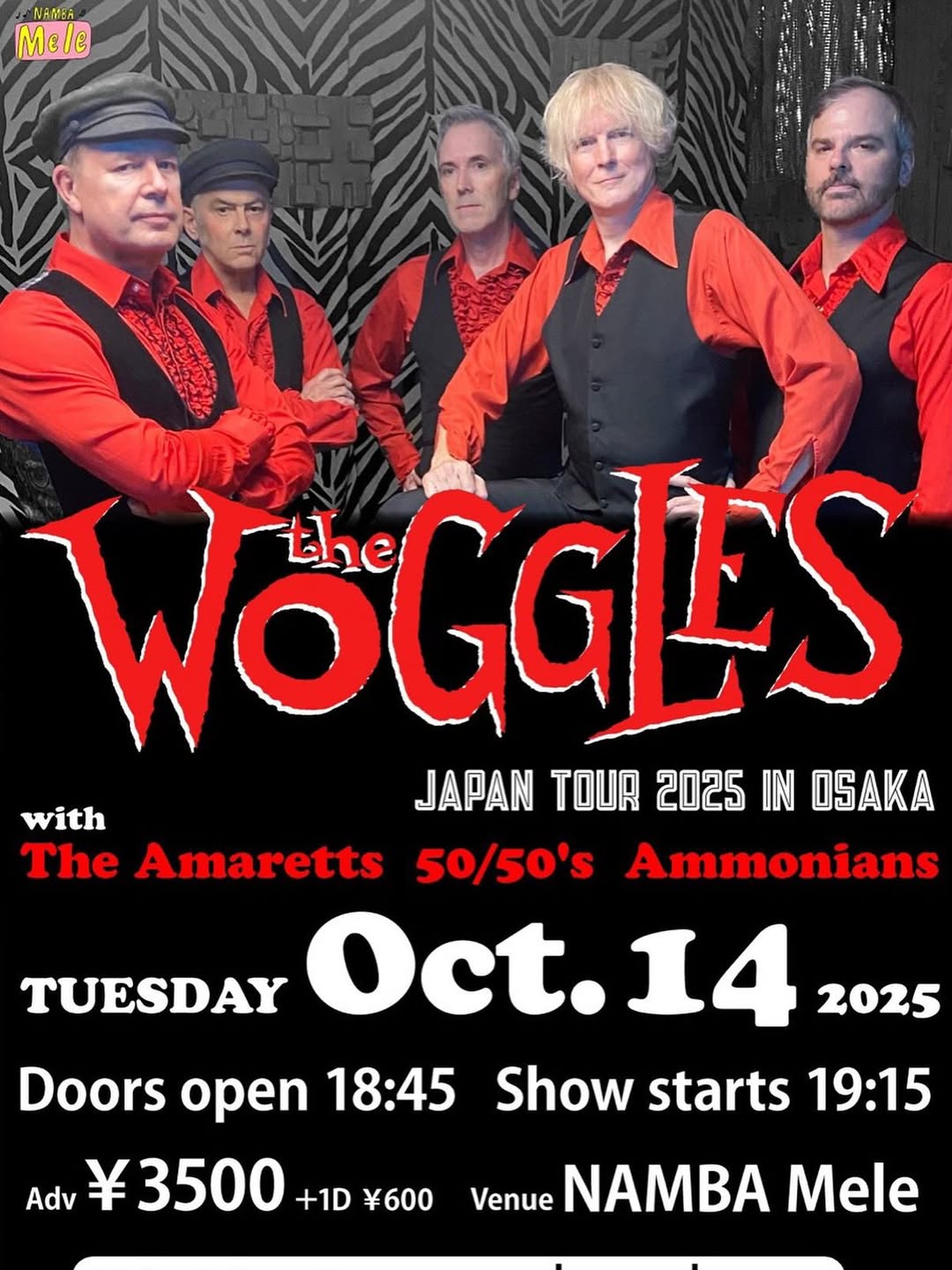 Preview image of 「THE WOGGLES JAPAN TOUR 2025 in Osaka」
