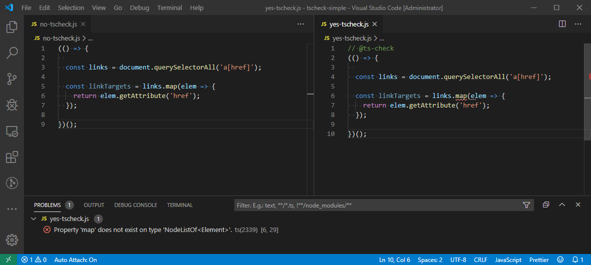 setting up node js in visual studio code