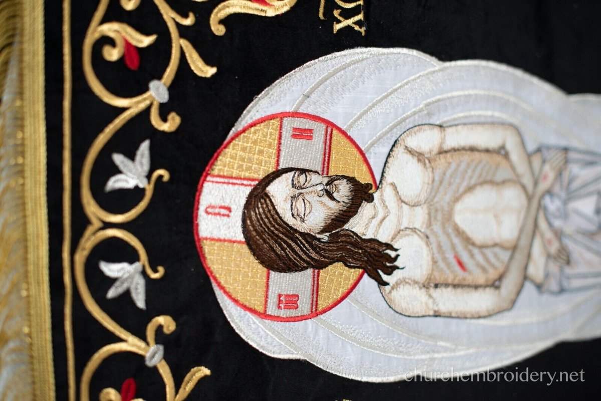 Ornate Silk Chalice Cover Set for Orthodox Worship — photo 3