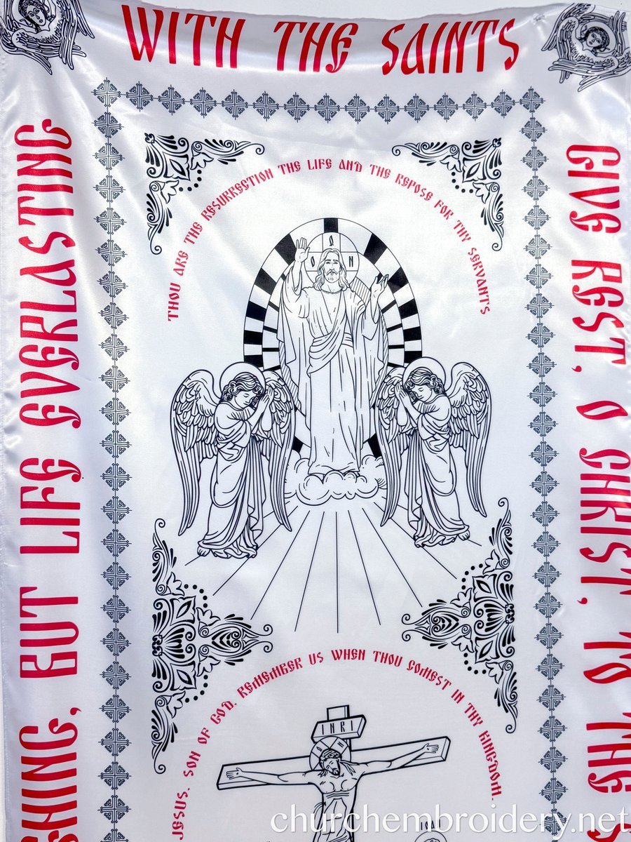 Burial Shroud Cover for Orthodox Christian — photo 3
