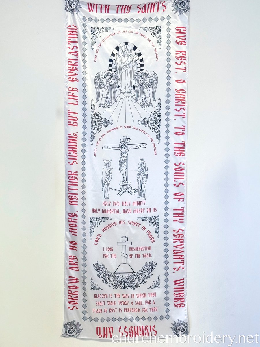 Burial Shroud Cover for Orthodox Christian — photo 4
