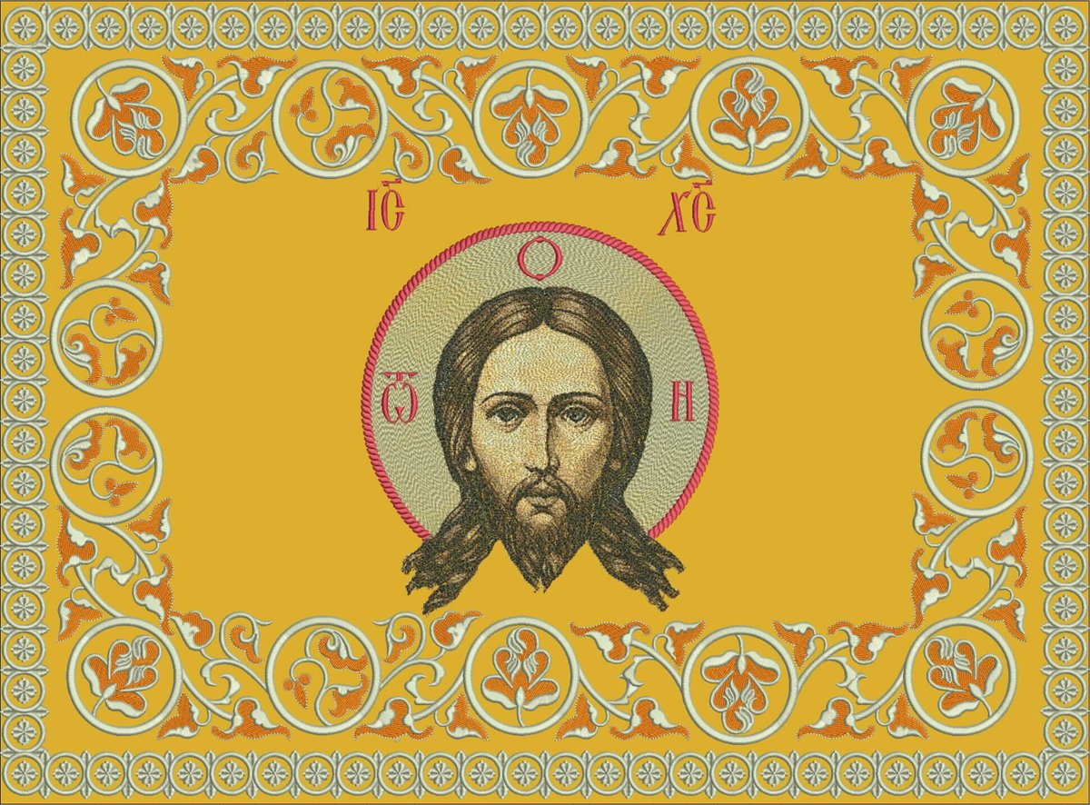 Divine Elegance Chalice Cover Set with Christ Icon — photo 2