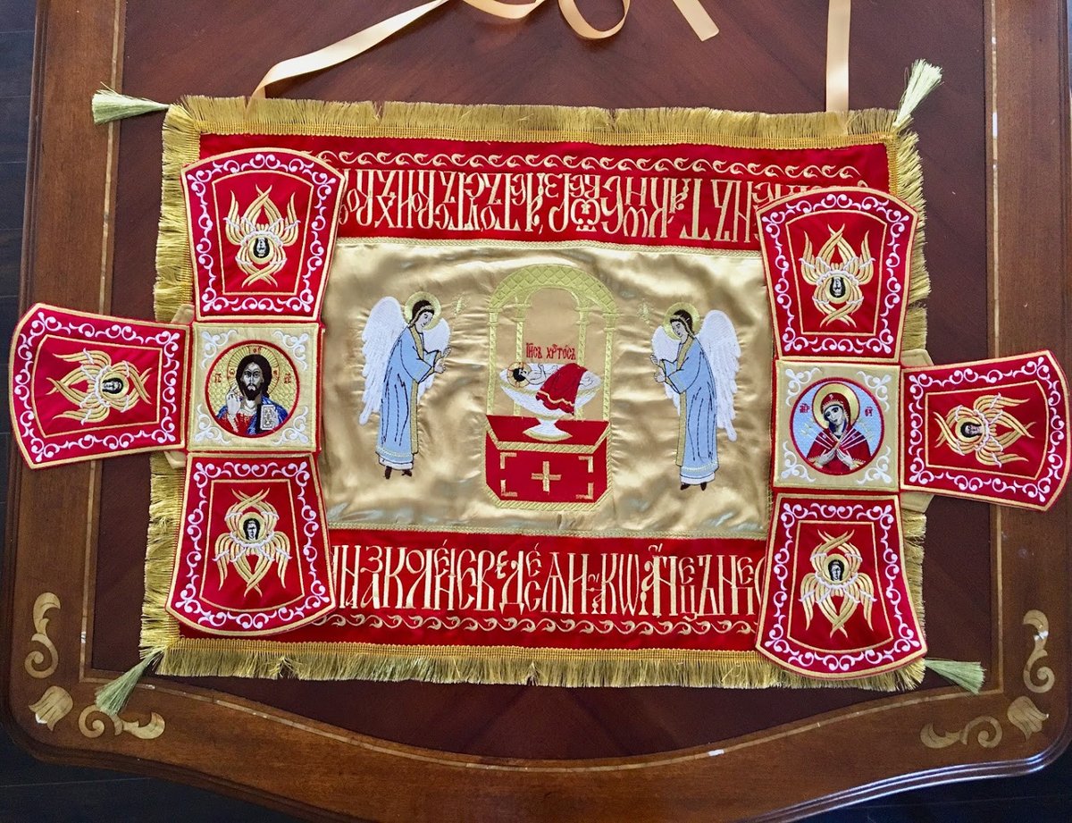 Velvet Chalice Covers for Liturgy Services — photo 3