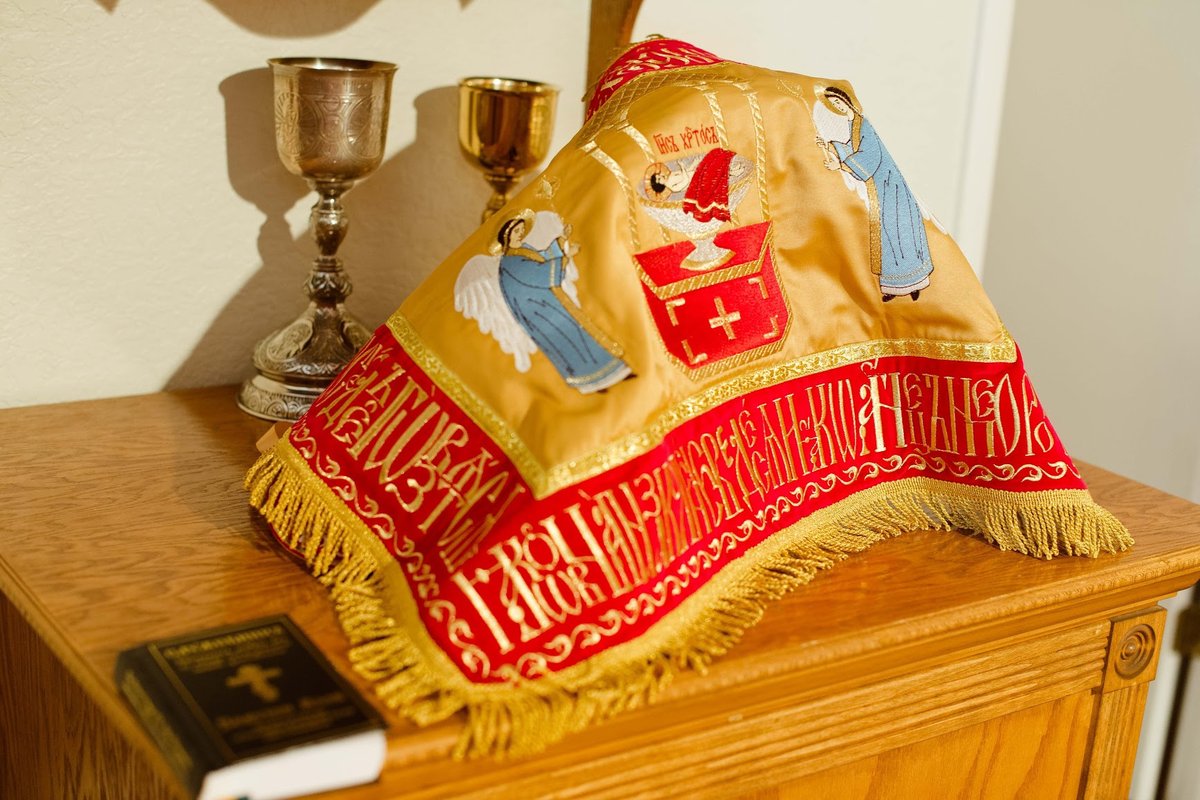 Velvet Chalice Covers for Liturgy Services — photo 4