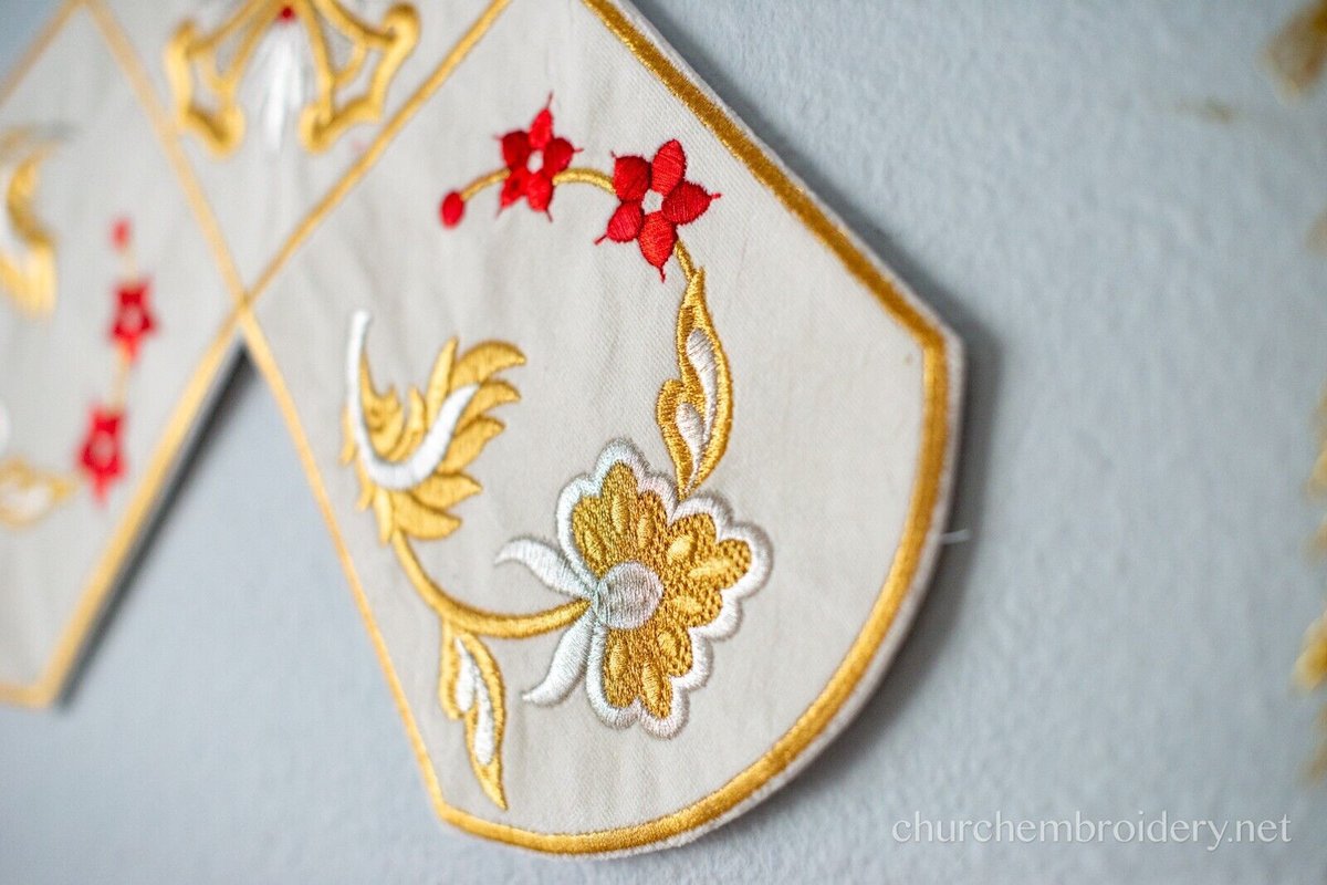 Chalice Covers Veils. Fully Embroidered Large Icon. Orthodox Church Pascha — photo 7