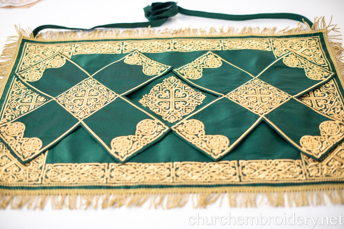 Dupioni Silk Chalice Cover Set - Handmade in Florida