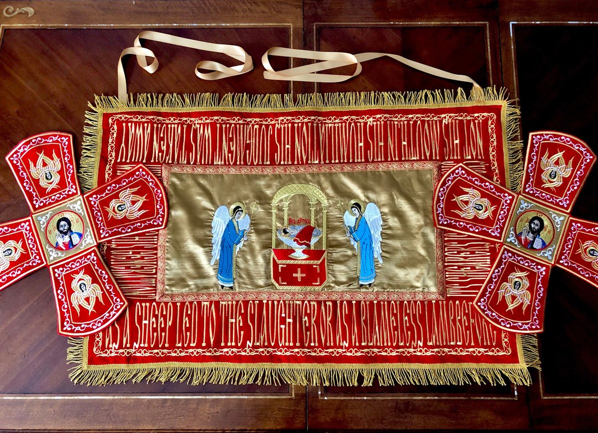 Velvet Chalice Covers for Liturgy Services