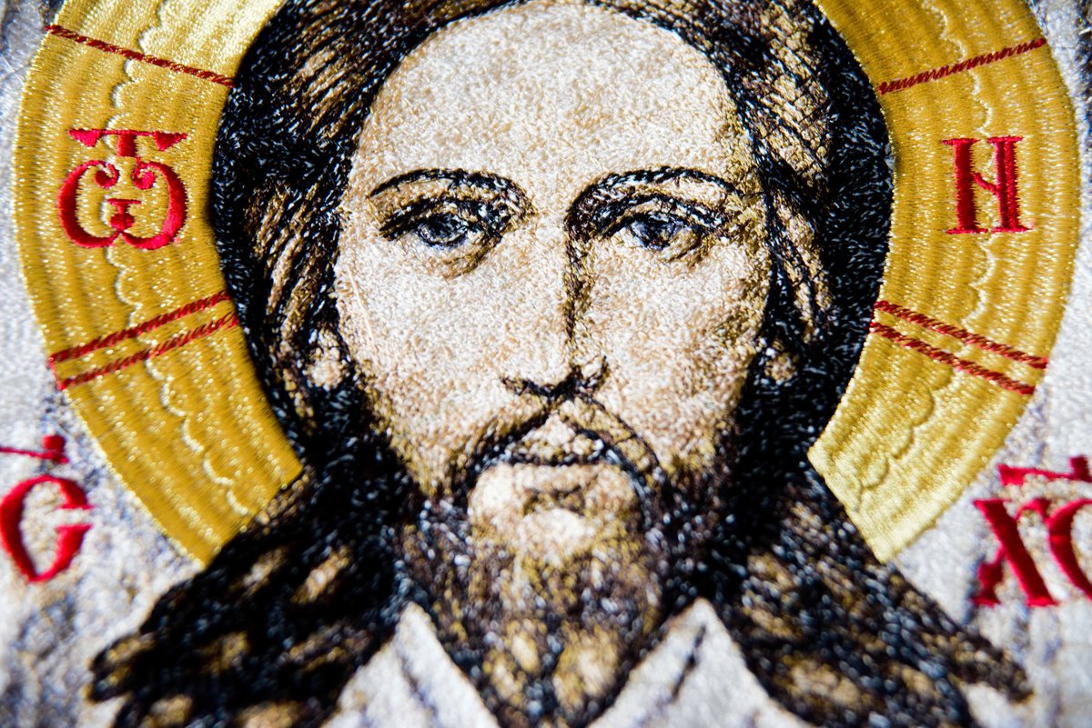 Embroidered Orthodox Chalice Covers - Iconic Design — photo 3