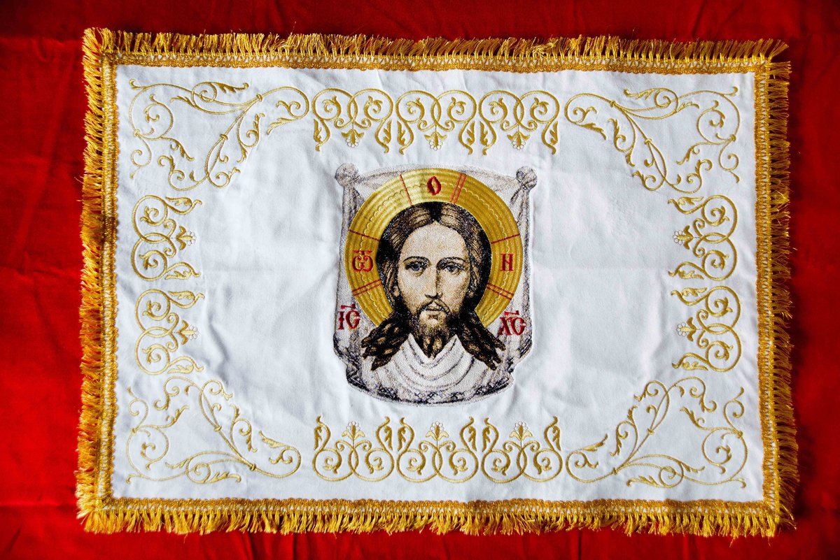 Embroidered Orthodox Chalice Covers - Iconic Design — photo 6