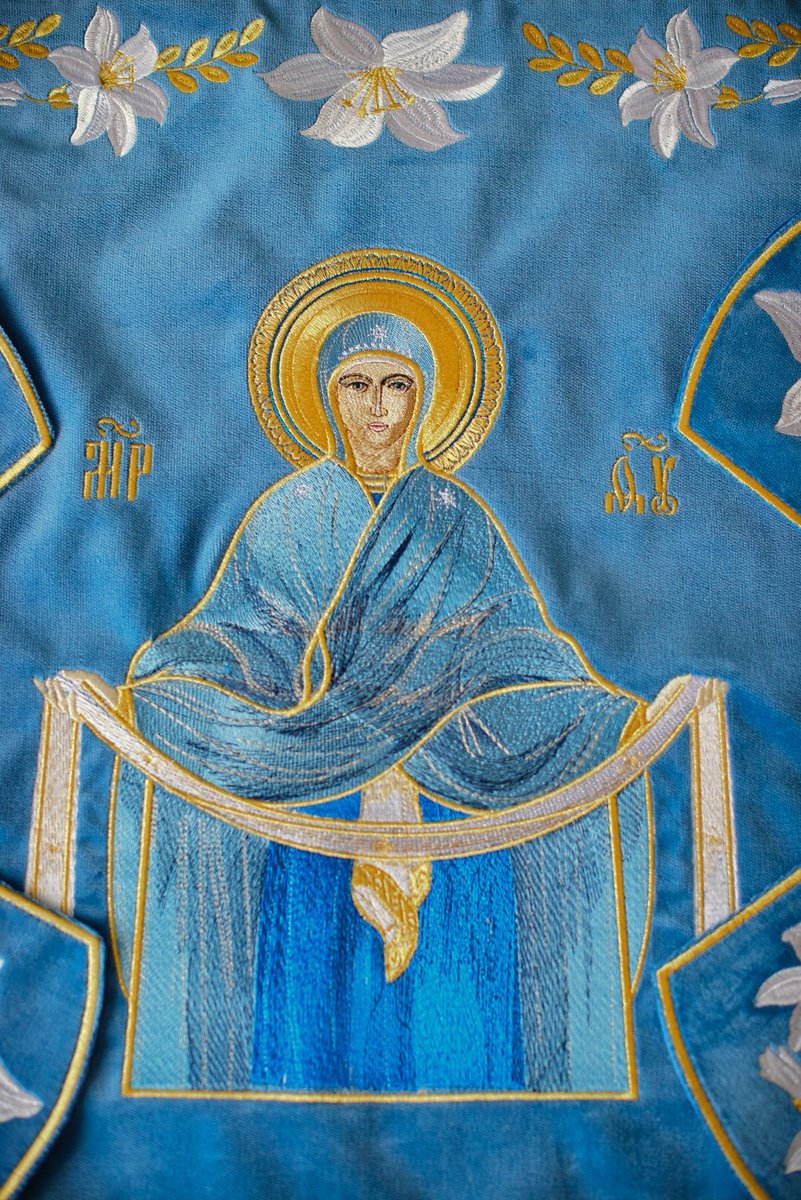 Embroidered Chalice Covers &amp; Veils for Orthodox Worship — photo 5