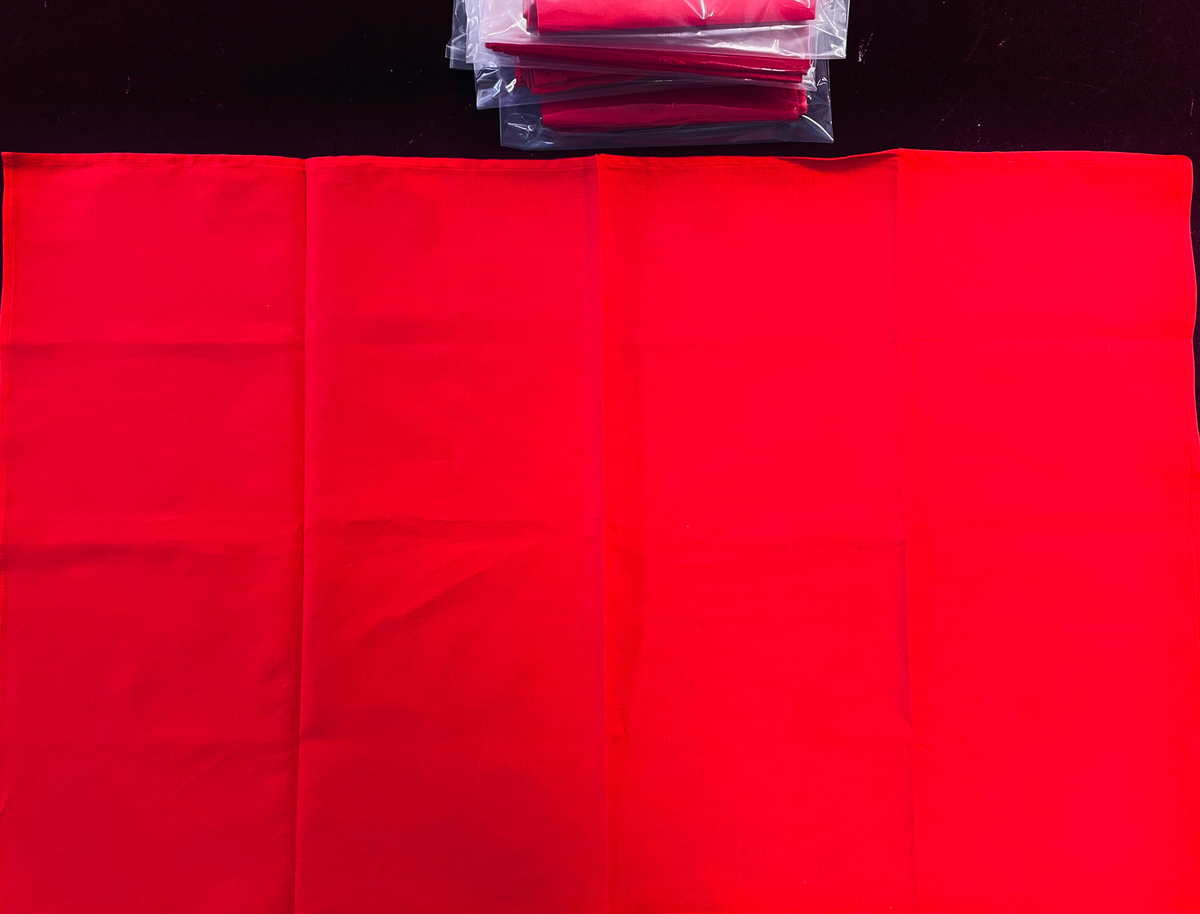 Elegant Red Communion Napkin — photo 3