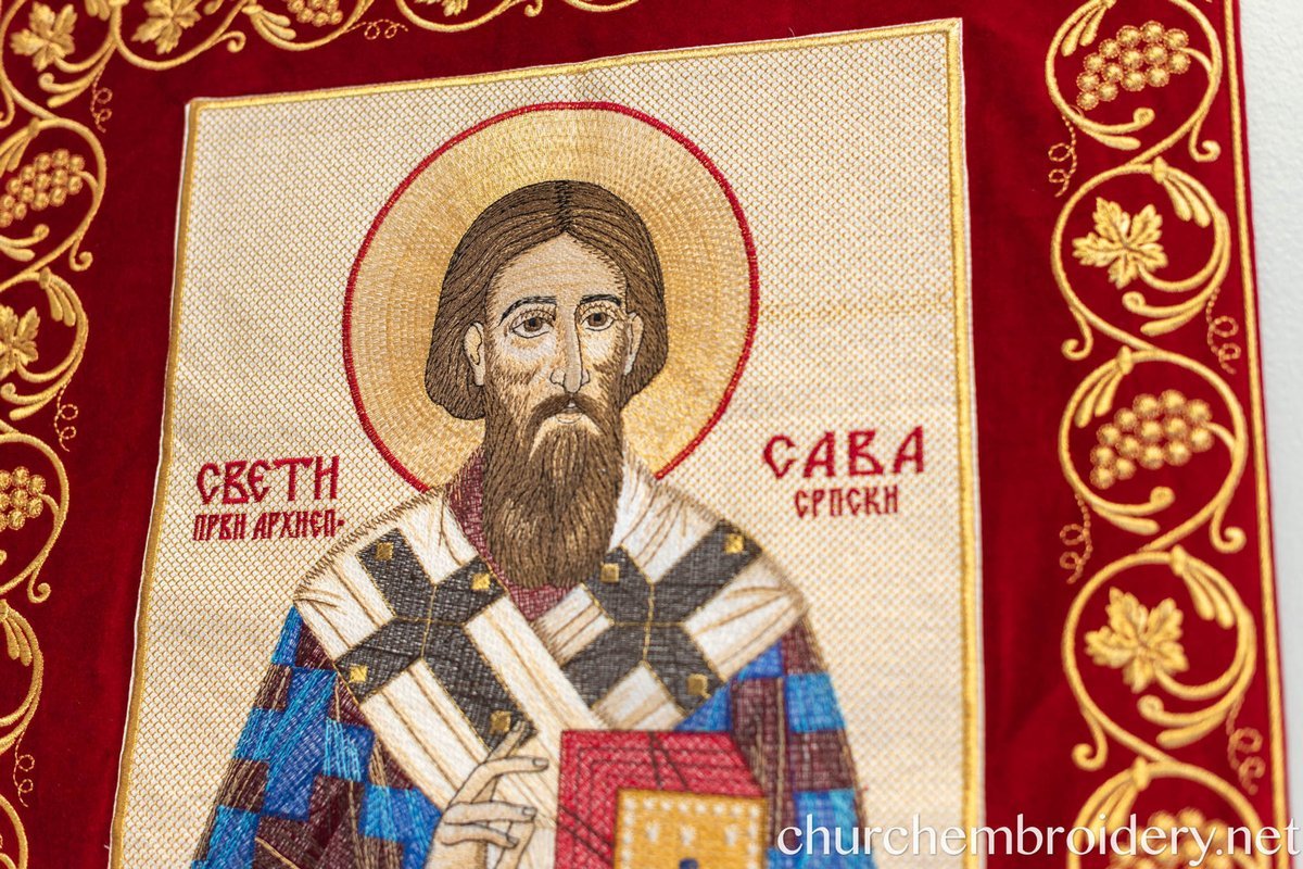 Embroidered Banner Horugvy WITH ANY ICON — photo 12