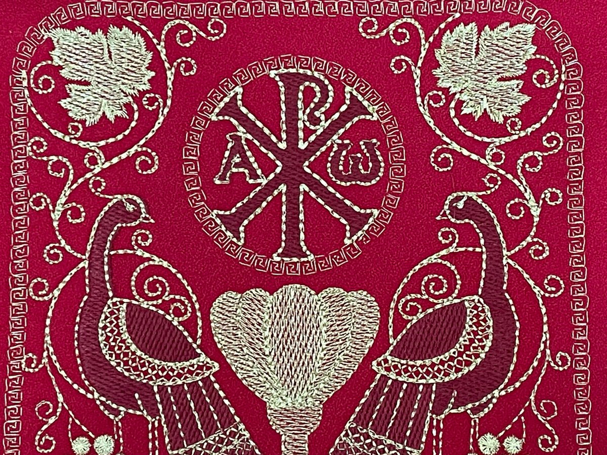 Embroidered Iliton: Custom Altar Cloth Cover