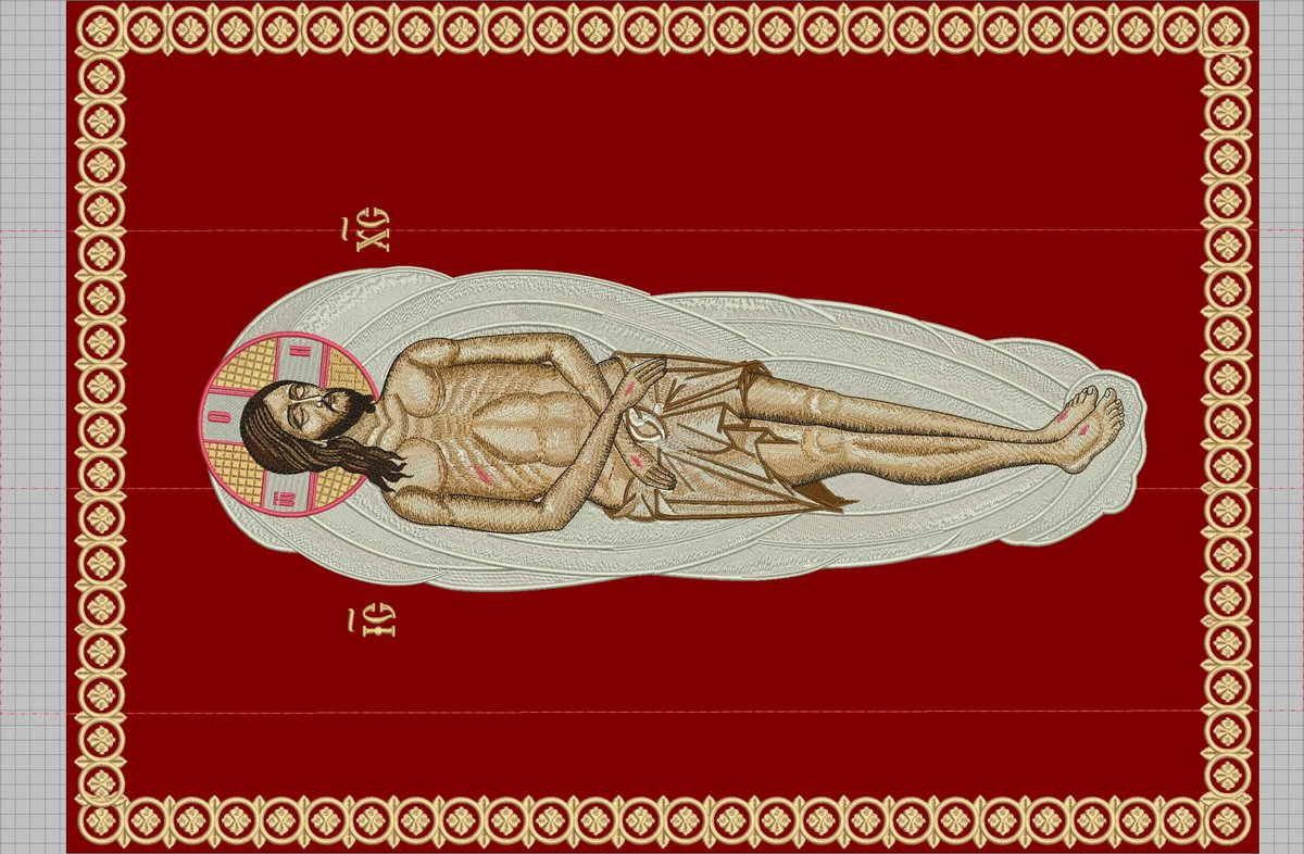 Embroidered Chalice covers, veils. Large icon! — photo 10