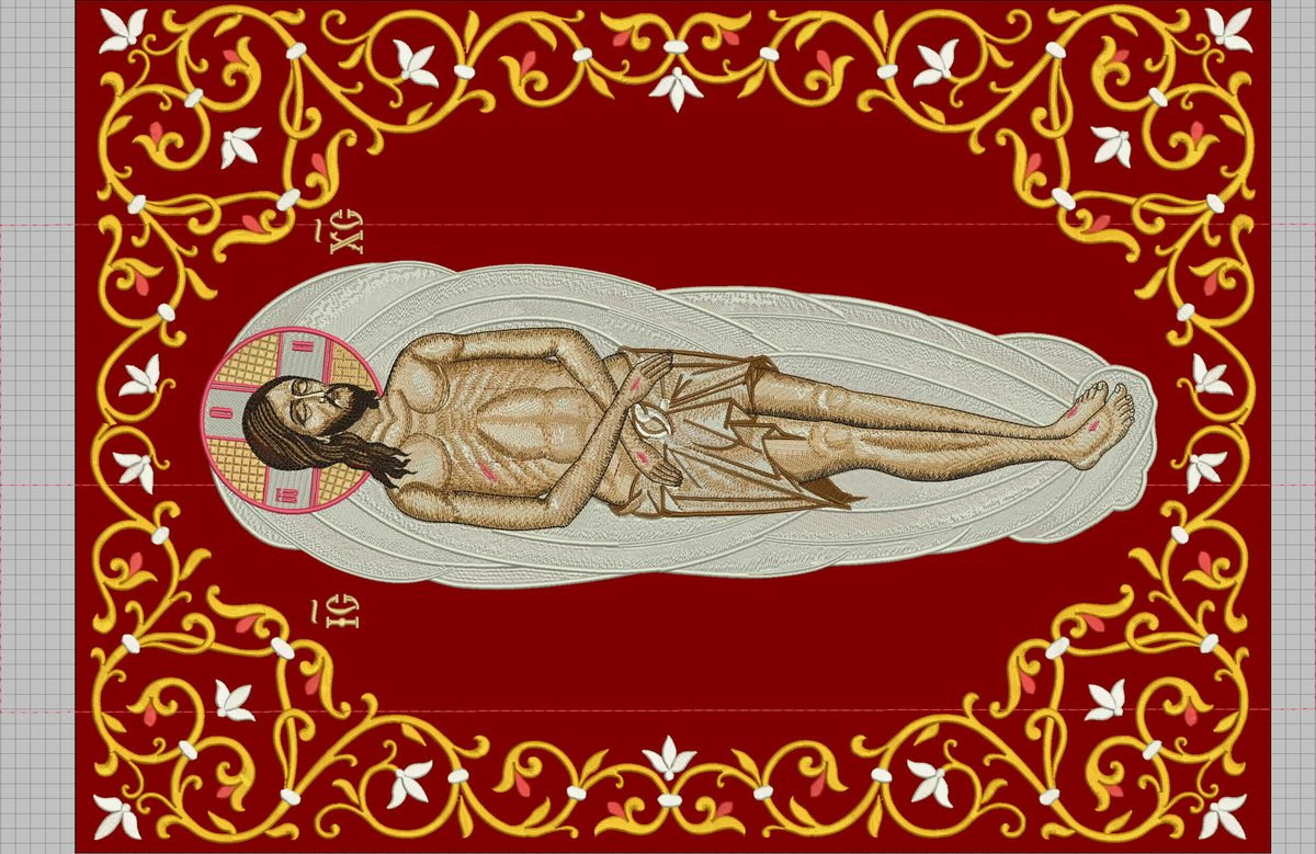 Embroidered Chalice covers, veils. Large icon! — photo 7