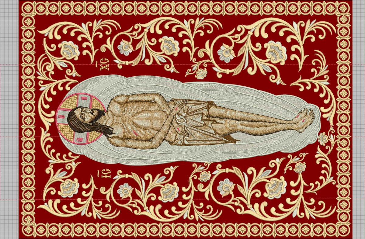Embroidered Chalice covers, veils. Large icon! — photo 8