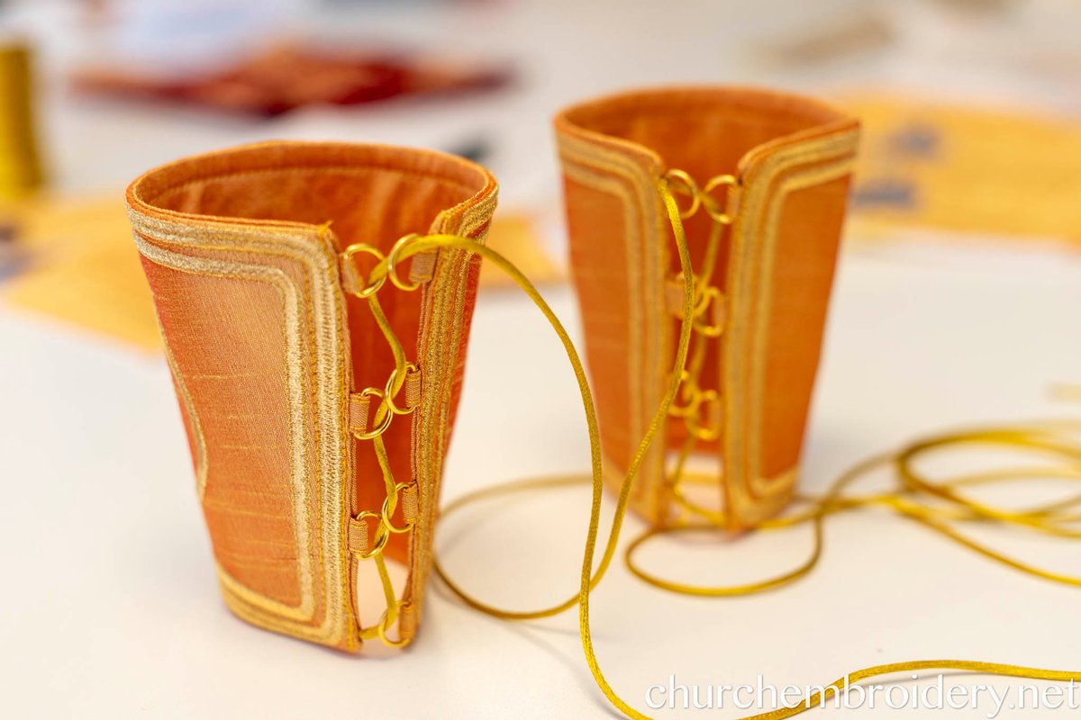 Embroidered Liturgical cuffs epimanika for priest, deacon, bishop peter and Paul — photo 4