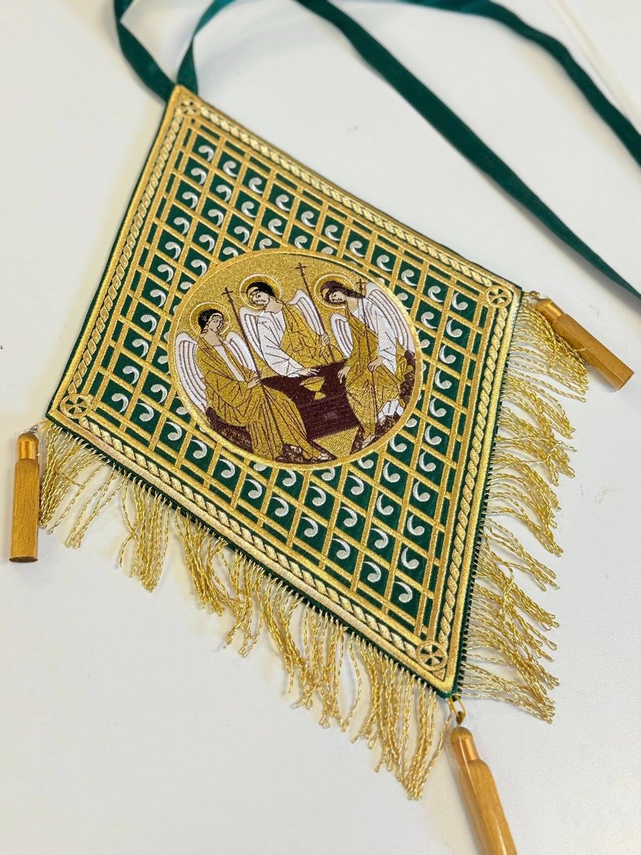 Epigonation Fully Embroidered with Holy Trinity Icon