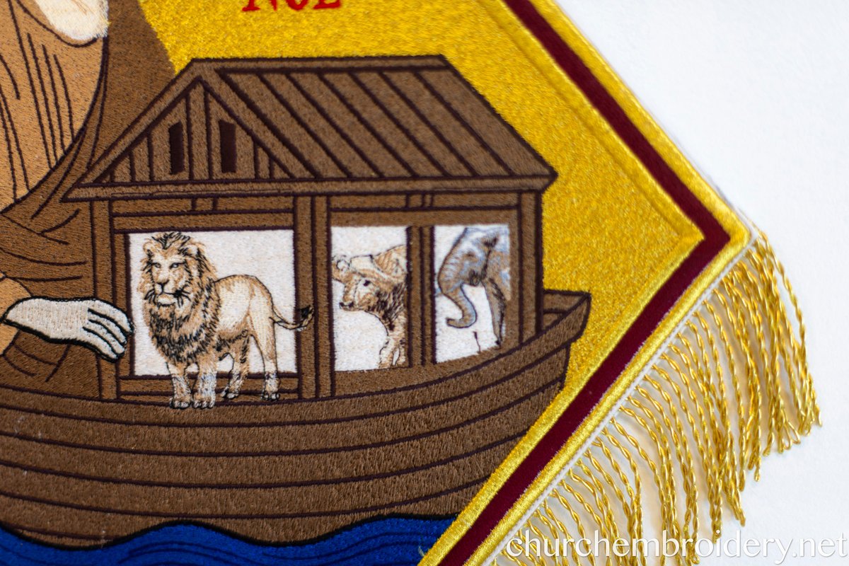Epigonation Fully Embroidered with Noah Ark — photo 4
