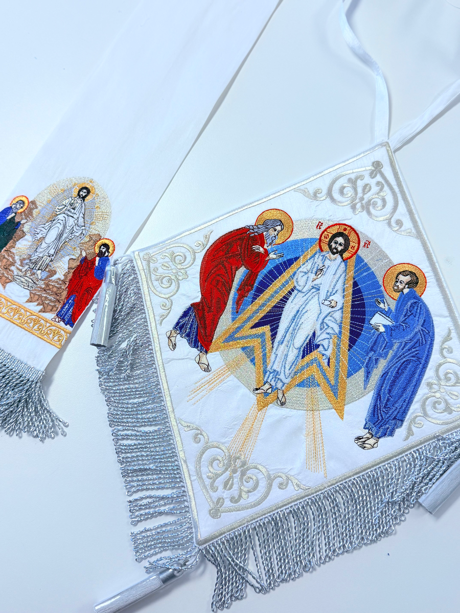 Epigonation Fully Embroidered with the icon of Transfiguration of our Lord