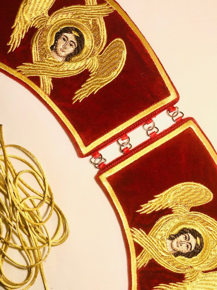 Heavenly Cotton Velvet Clergy Cuffs — photo 3