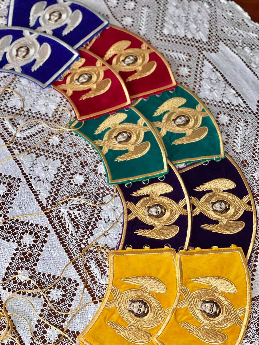 Heavenly Cotton Velvet Clergy Cuffs — photo 5