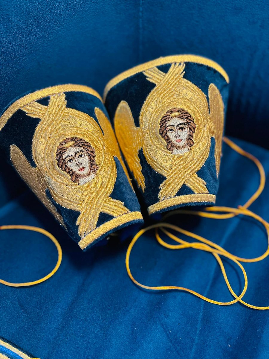Velvet Iconic Cuffs for Clergy — photo 4