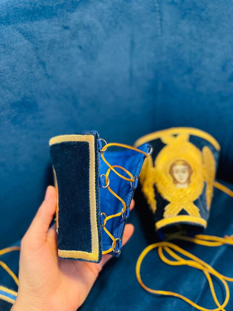 Velvet Iconic Cuffs for Clergy — photo 5