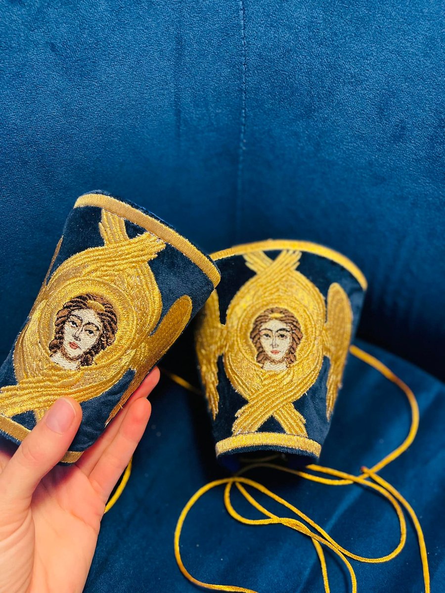 Velvet Iconic Cuffs for Clergy — photo 6
