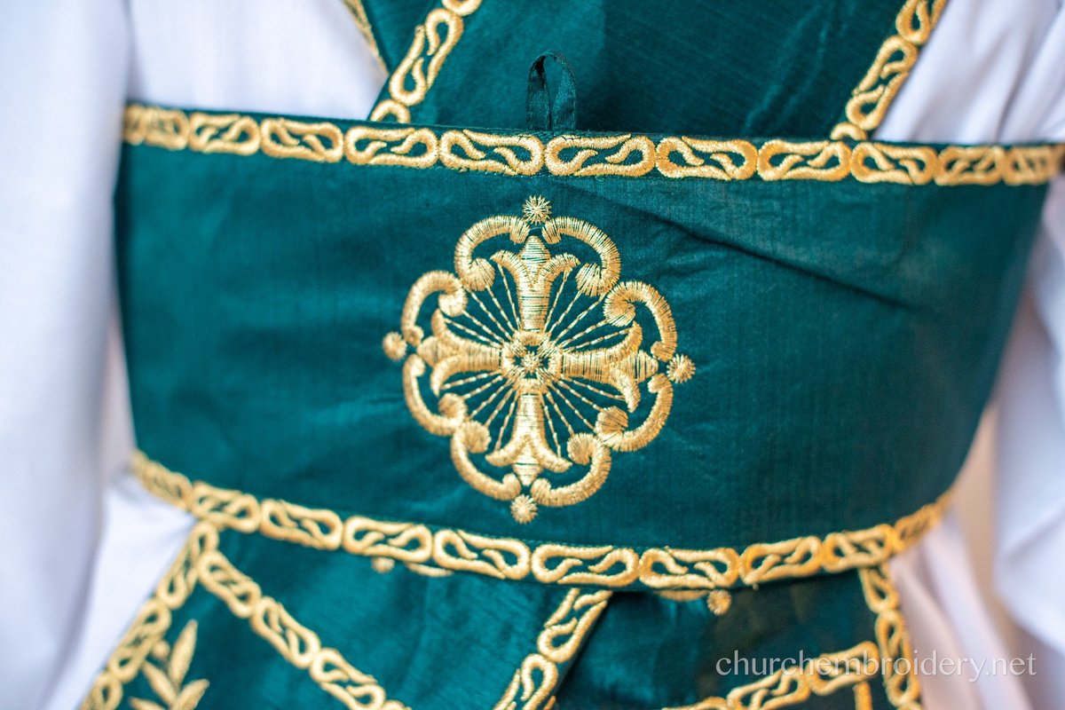 Fully Embroidered Deacon Protodeacon Subdeacon Ponomar Vestments Set — photo 7