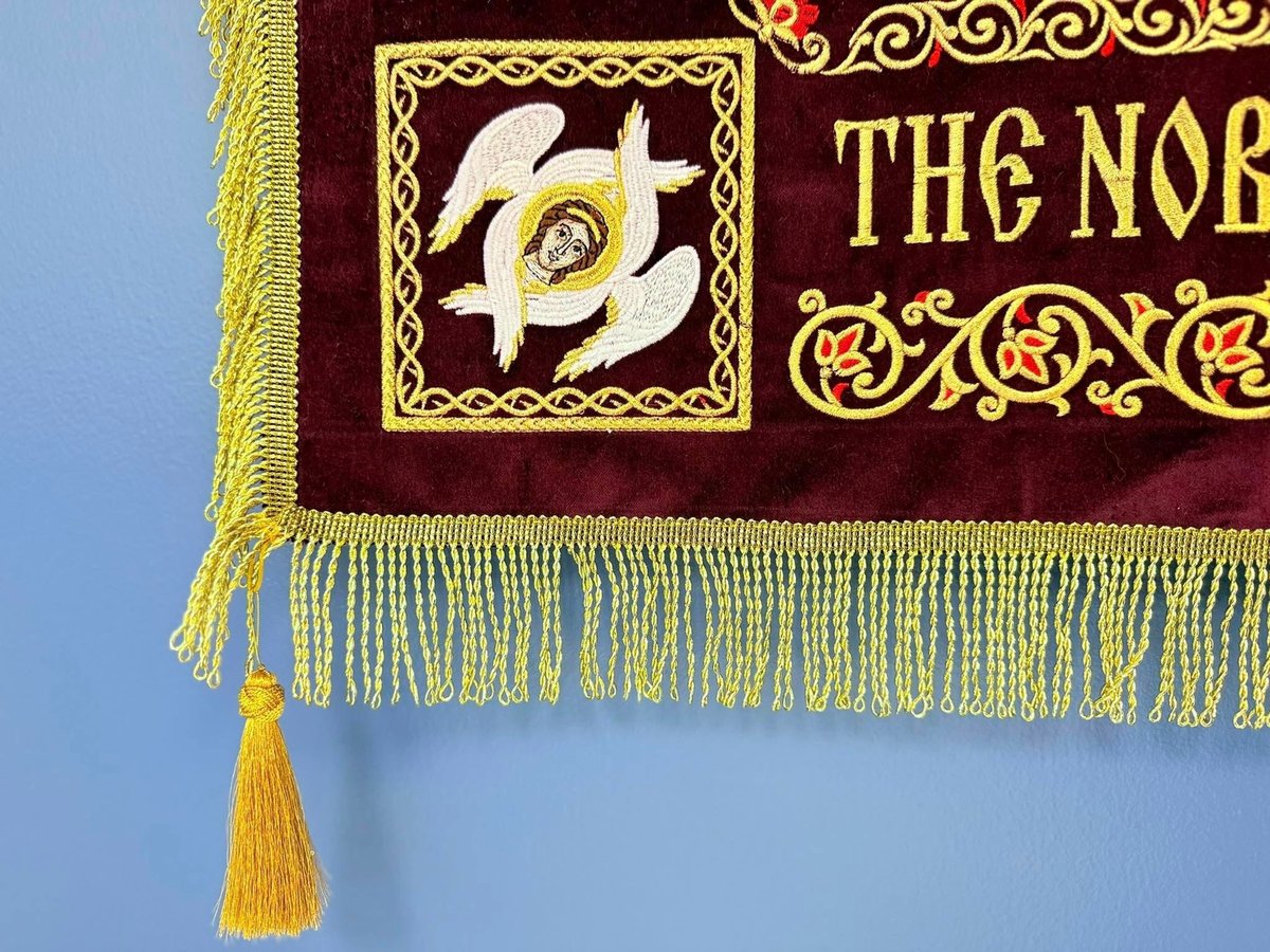 Fully-embroidered Orthodox Church Shroud (epitaphios) of Christ — photo 8