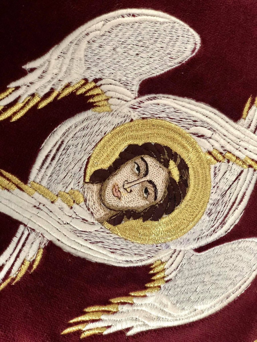 Custom Embroidered Orthodox Epitaphios Shroud of Christ — photo 2
