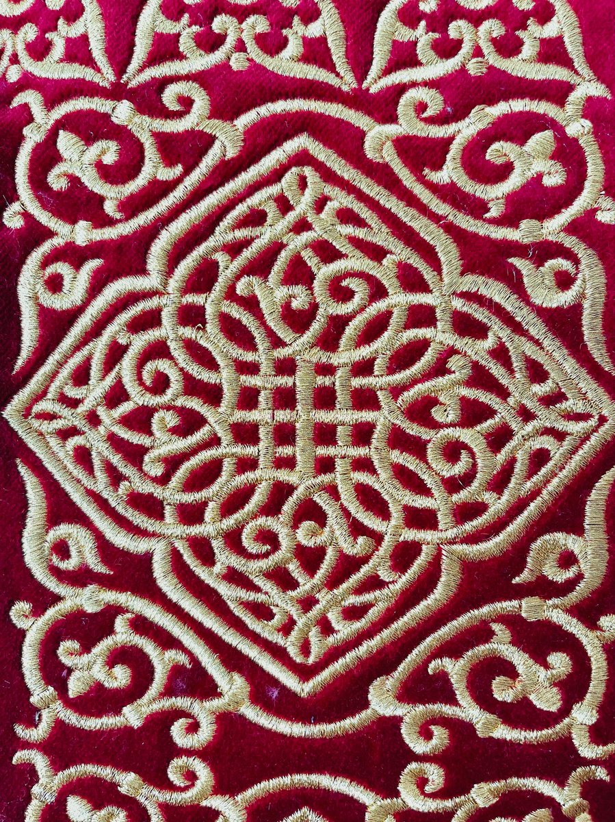 Fully-embroidered Orthodox epitaphios (shroud) of the Most Holy Theotoko — photo 3