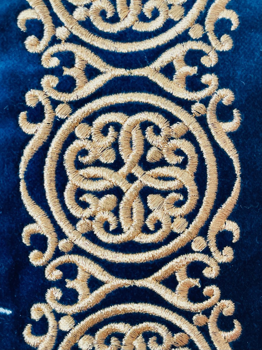 Fully-embroidered Orthodox epitaphios (shroud) of the Most Holy Theotokos — photo 8