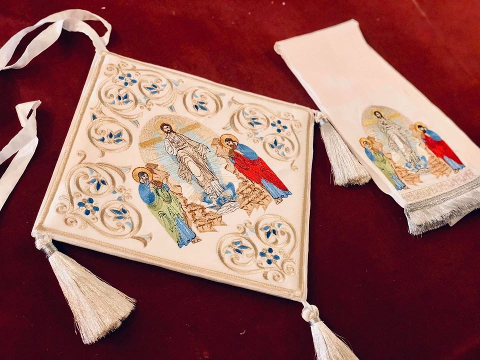 Embroidered Orthodox Priest Palitsa - Saints Collection — photo 6