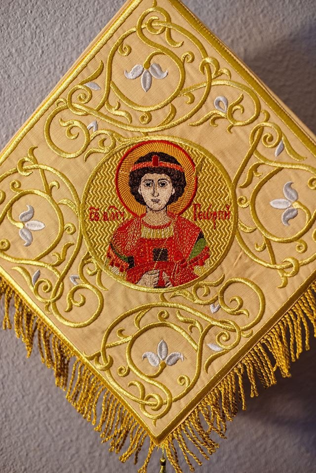 Embroidered Orthodox Priest Palitsa - Saints Collection