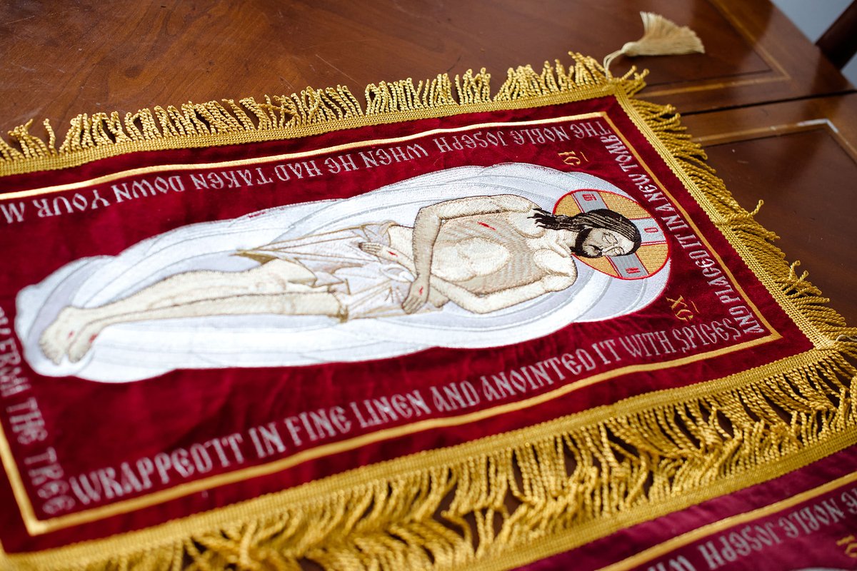 Velvet Shroud of Christ - Small 21x11 inches — photo 2