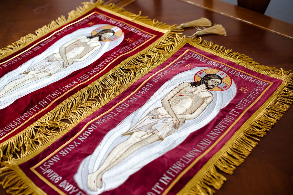 Velvet Shroud of Christ - Small 21x11 inches — photo 4