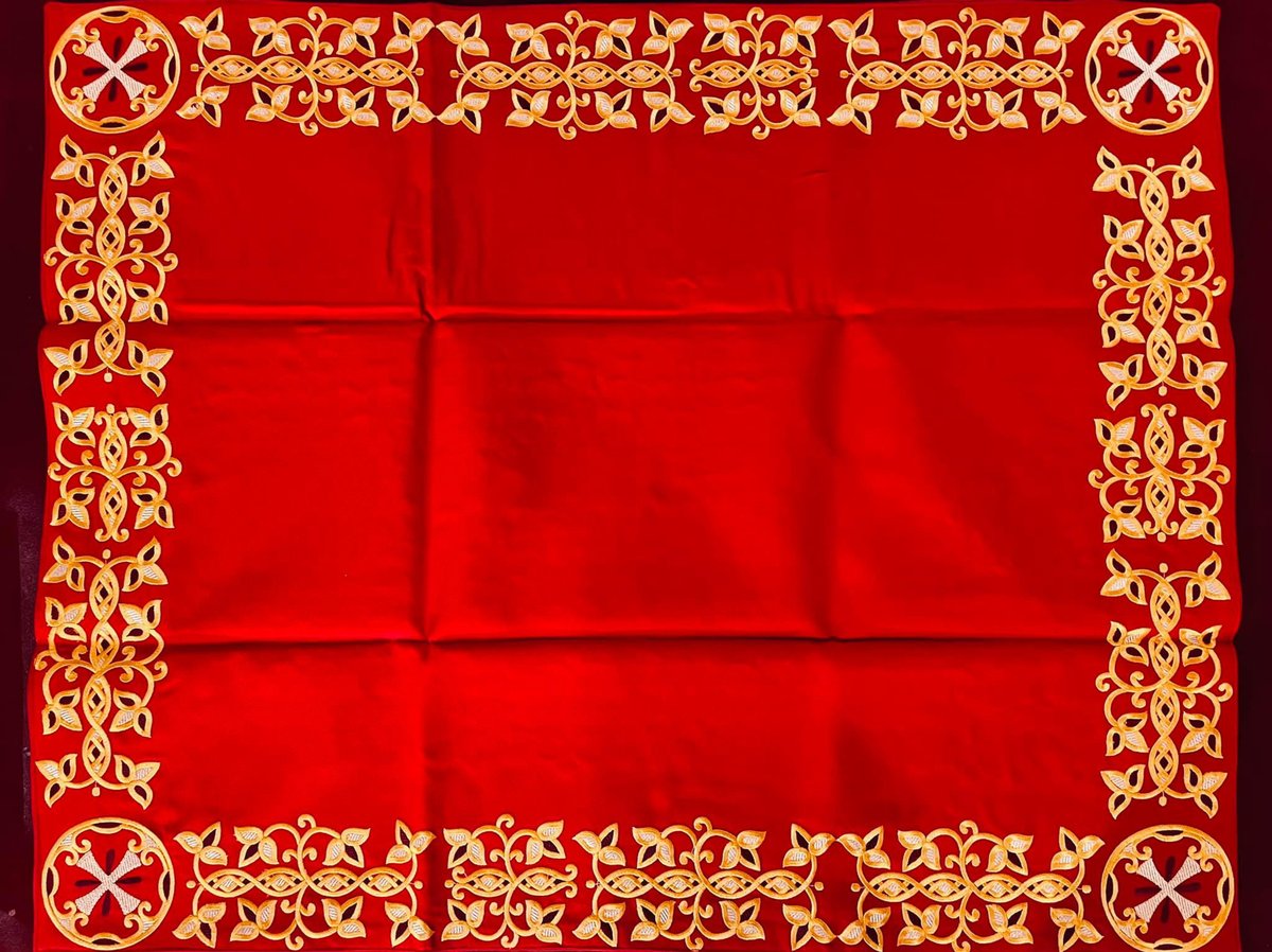 Embroidered Eileiton Altar Cloth - Custom Sizes Available