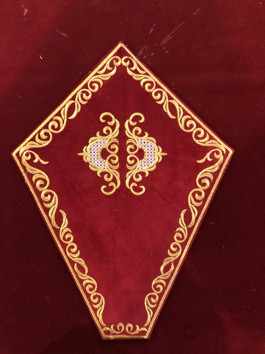 Napkin for the holy table cross