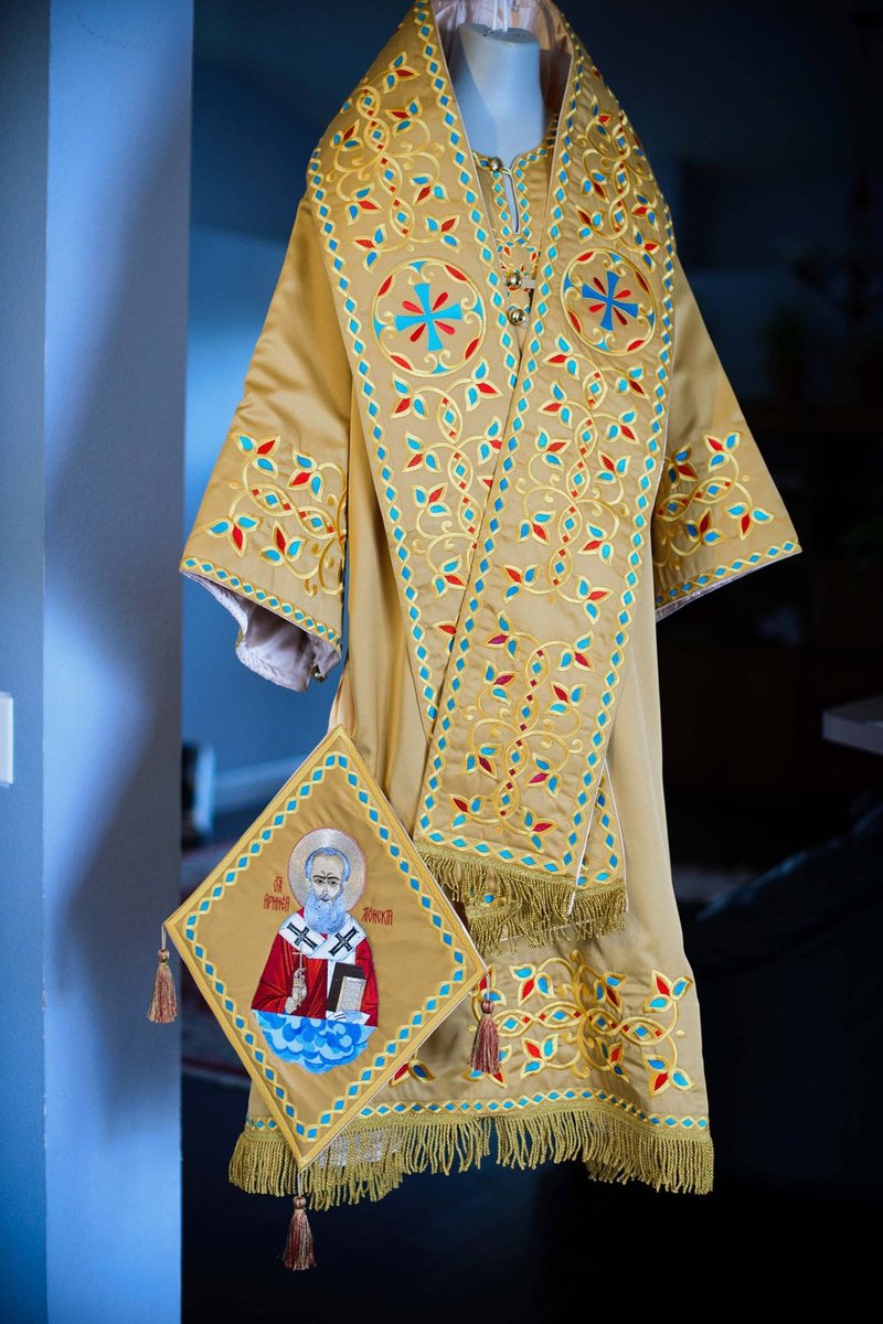 Orthodox bishop vestments set — photo 2