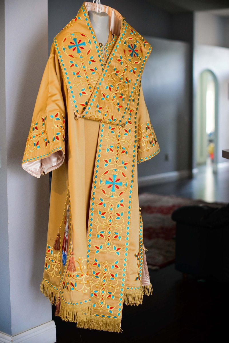 Orthodox bishop vestments set
