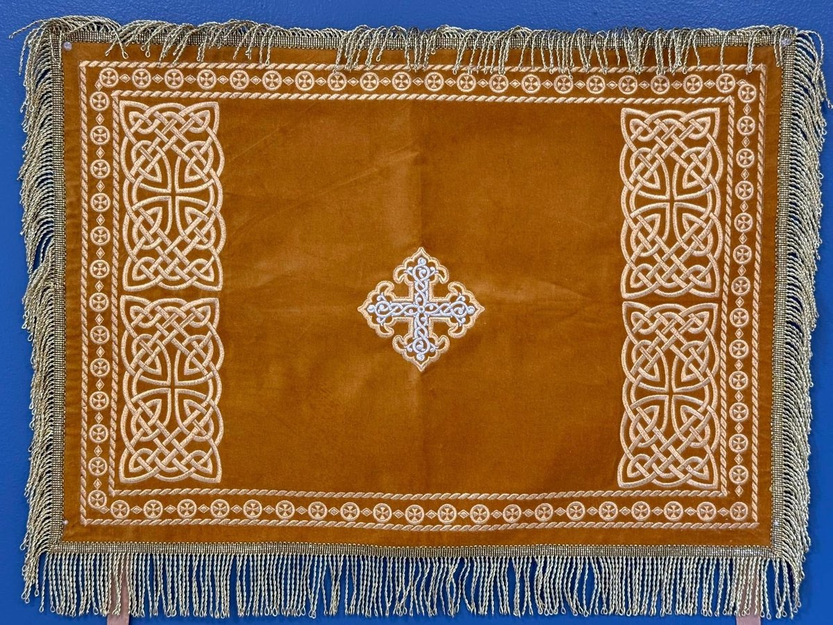 Orthodox Chalice Covers Set  Gold  Fully Embroidered — photo 2